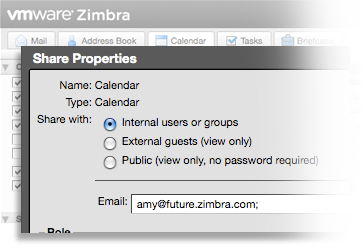 VMWare Zimbra - Webmail