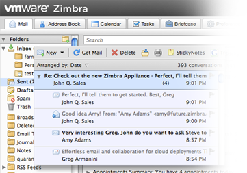 VMWare Zimbra - Webmail